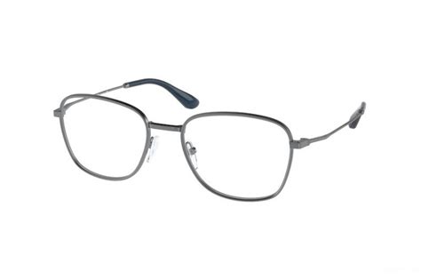 prada 7cq-101|Prada VPR 64R Glasses in Gray/Silver w/ Olive Bows (7CQ.